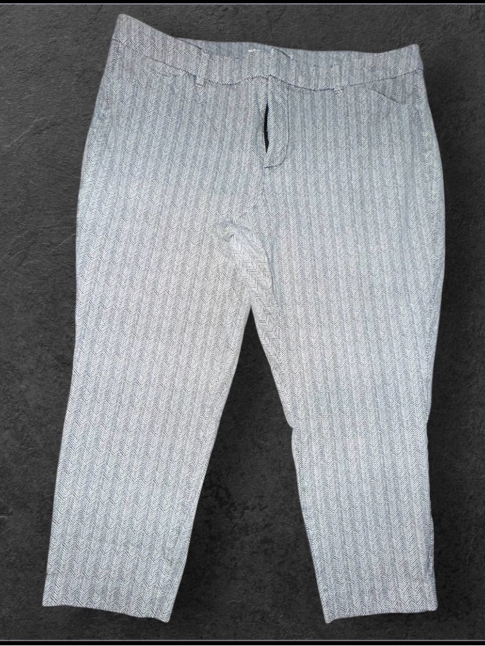 🖤 Old Navy Herringbone Dress Pants – Size 20 – Clasp Waist 🖤